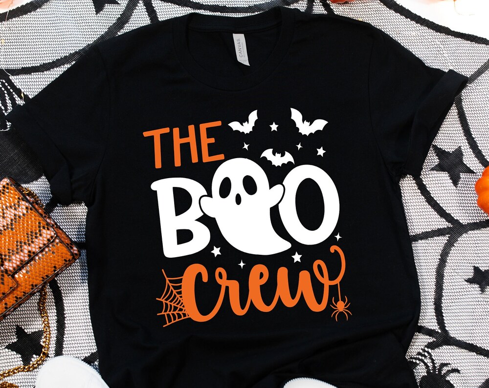 The Boo Crew Shirts, Custom Halloween Shirts, Kids Halloween Shirts, Halloween Party Shirts, Family Matching Shirts, Ghost Shirt  Ideas By BrunomarugsShop