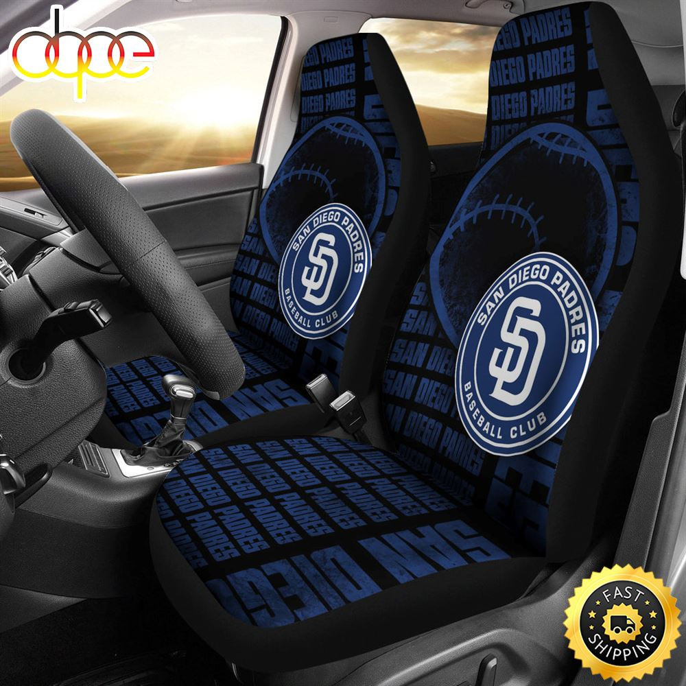 Gorgeous The Victory San Diego Padres Car Seat Cover Set CSC7907