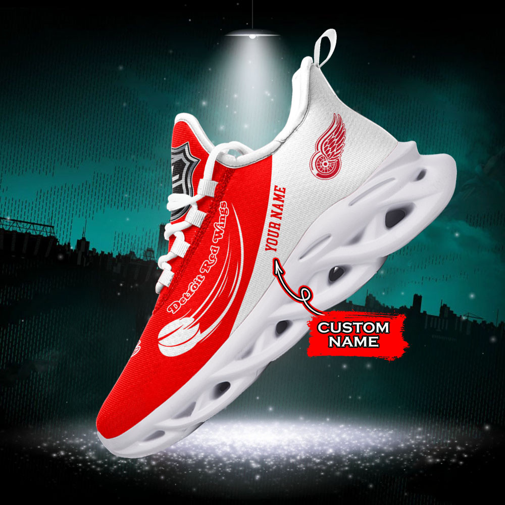 Detroit Red Wings NHL Max Soul Shoes Sneakers For Men And Women Ver 03