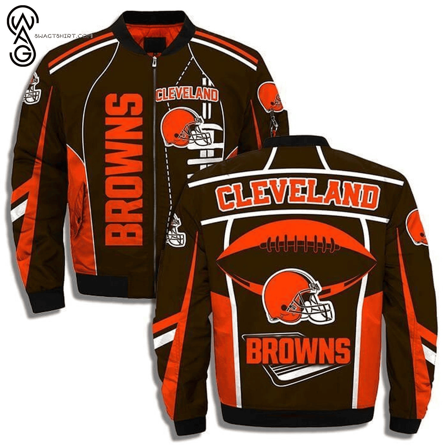 Cleveland Browns Unisex Bomber Jacket BJ1120