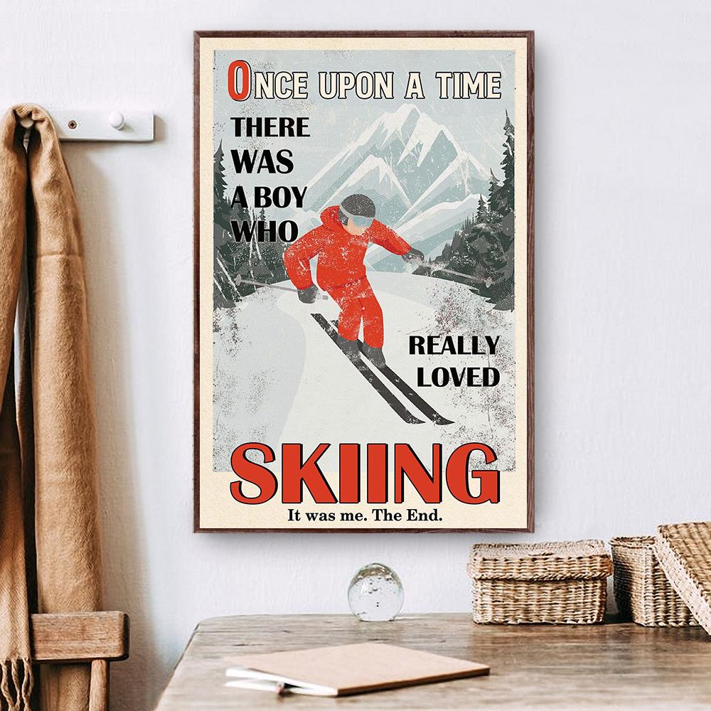 Skiing Once Upon A Time Customized P …