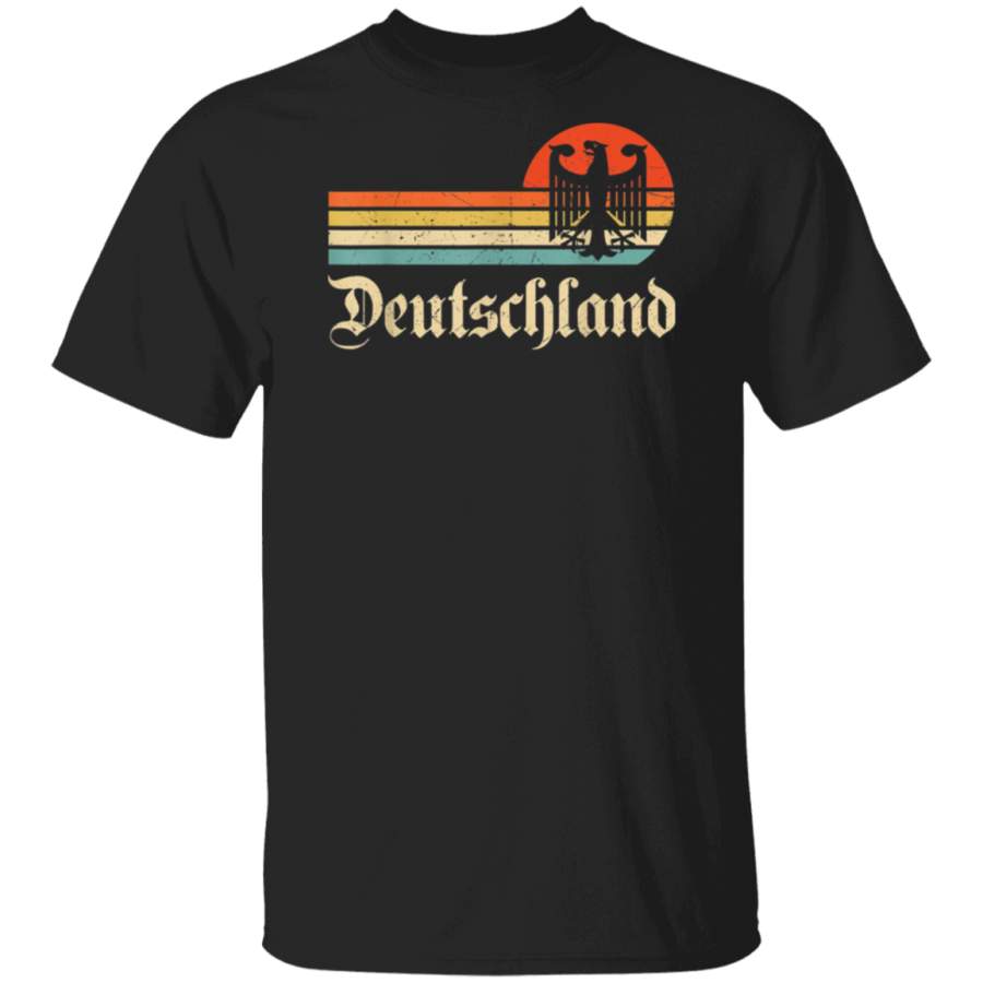 Germany Deutschland Cheer Jersey Vintage German Flag Pride T Shirt