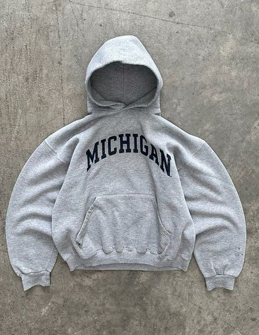 MICHIGAN Russell Hoodie Outfits, Shi … fashionstation