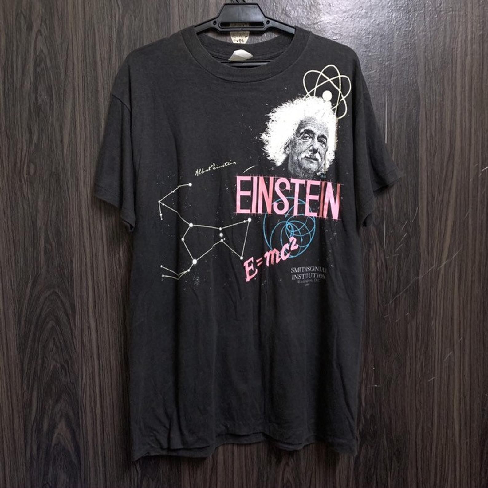 Vintage 80S Albert Einstein 1989 T Shirt