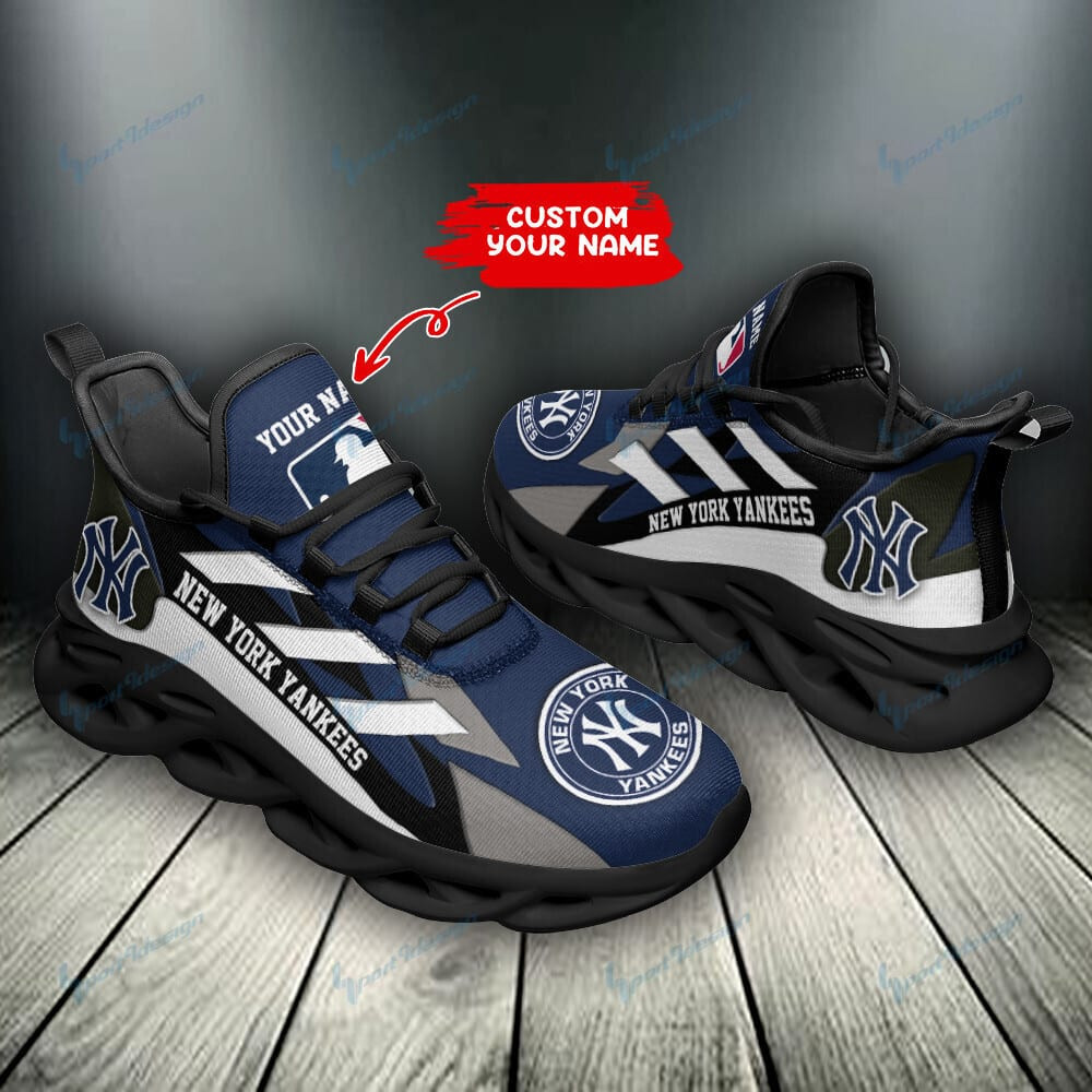 New York Yankees Personalized Clunky Sneaker Max Soul Shoes Ver 55