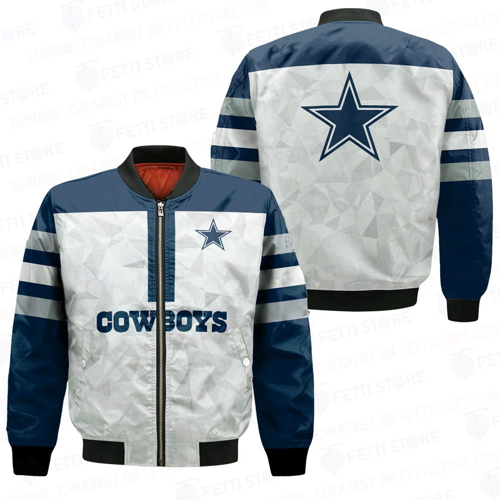 Dallas Cowboys NFL 2023 Starter Thursday Night Gridiron Raglan Unisex Bomber Jacket