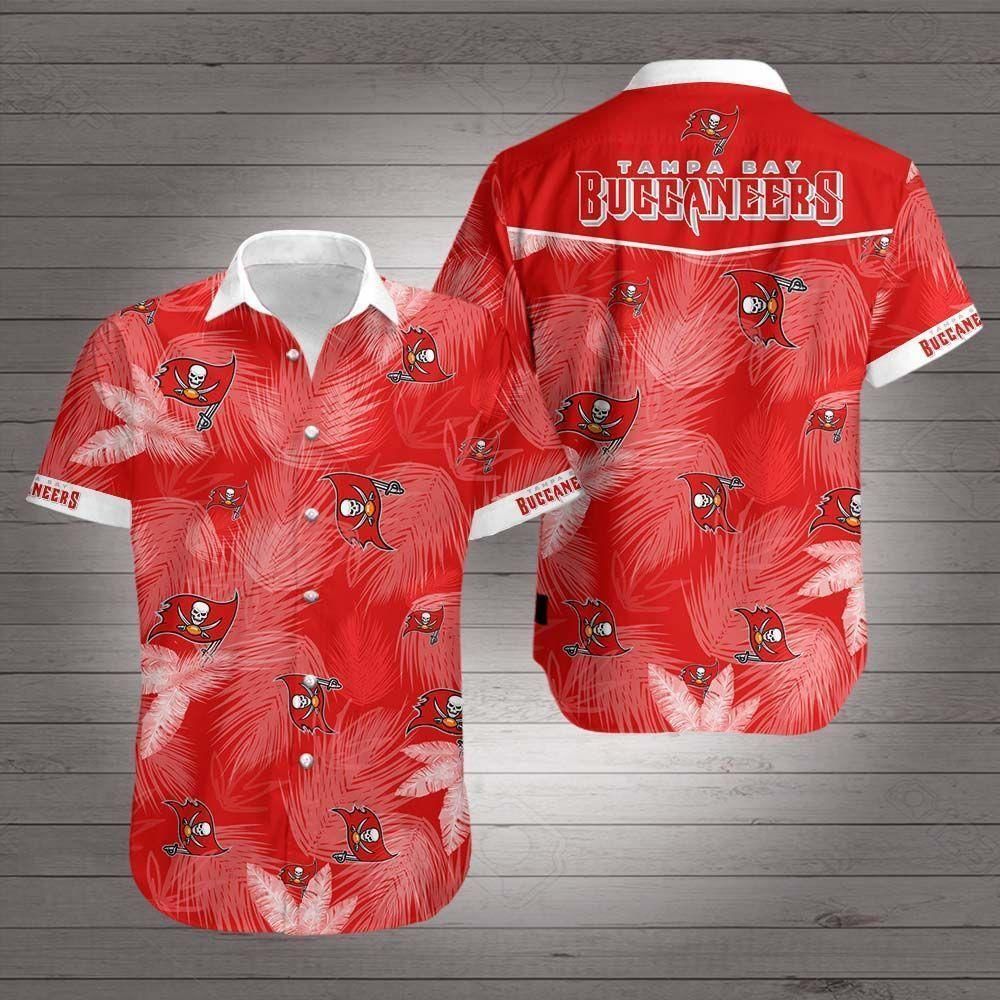 Tampa Bay Buccaneers Hawaii Shirt Summer Button Up Shirt For Men Beach Wear Short Sleeve Hawaii Shirt - Kittyband Fashion