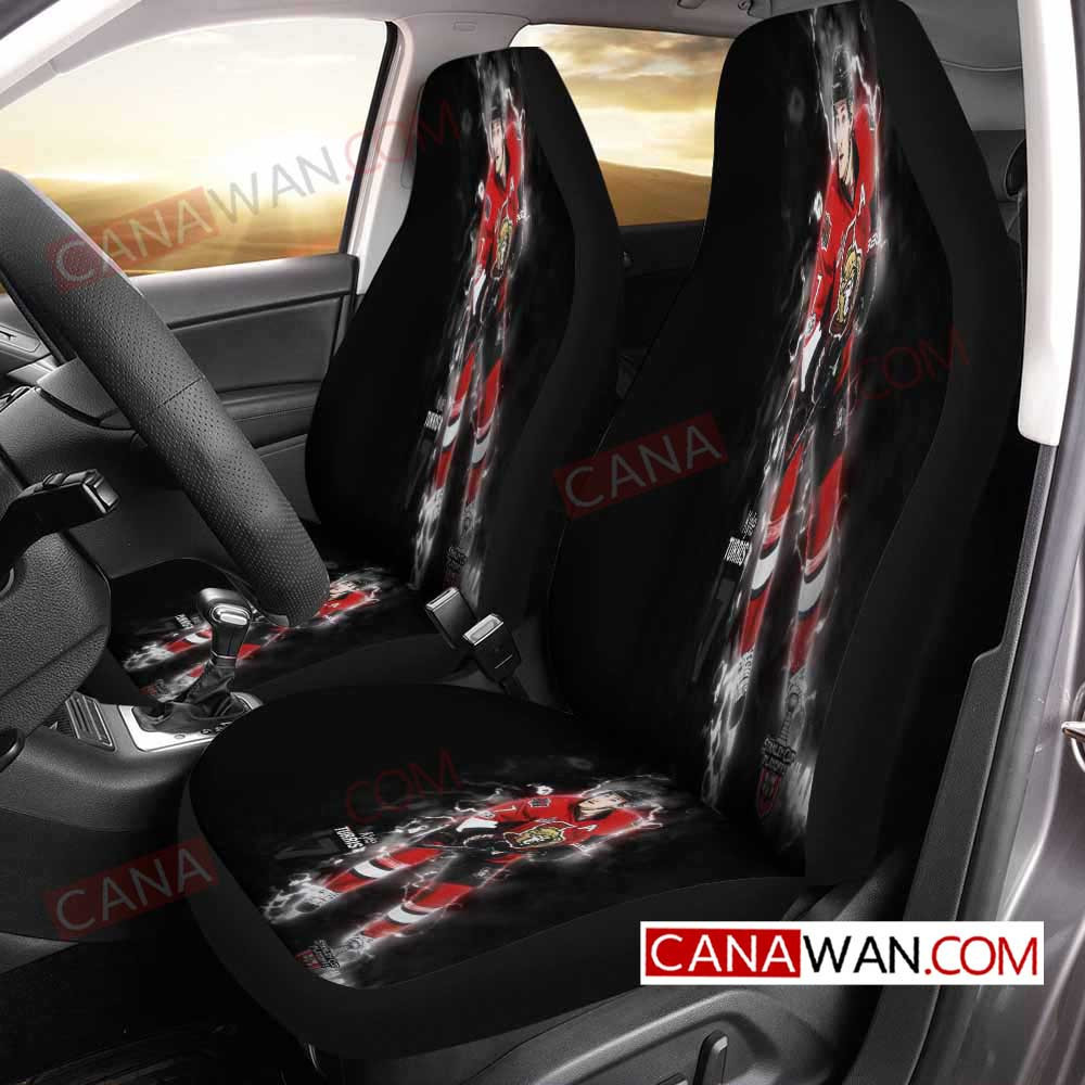 Ottawa Senators Art Car Seat Cover Set CSC2808