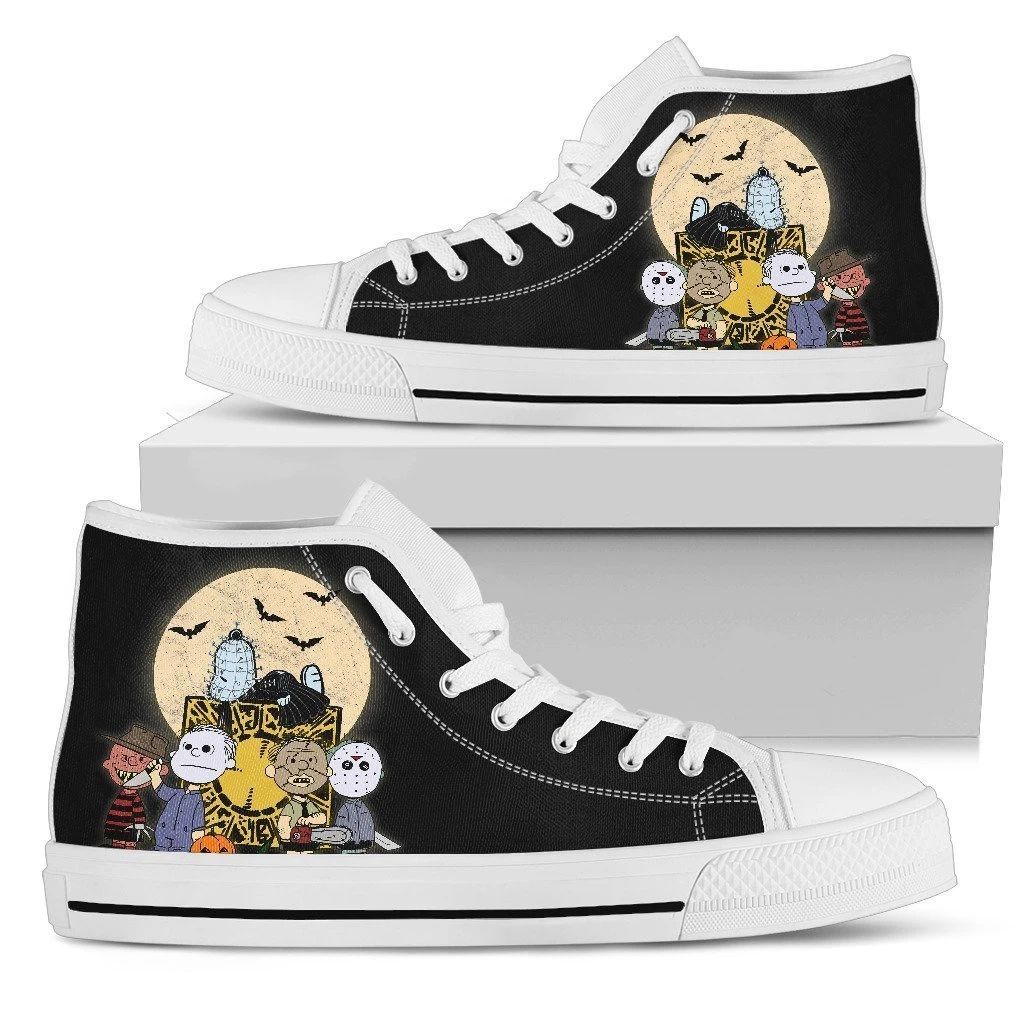 Snoopy Halloween Costume High Top Shoes Sneakers High Top Shoes Fashion24Hs