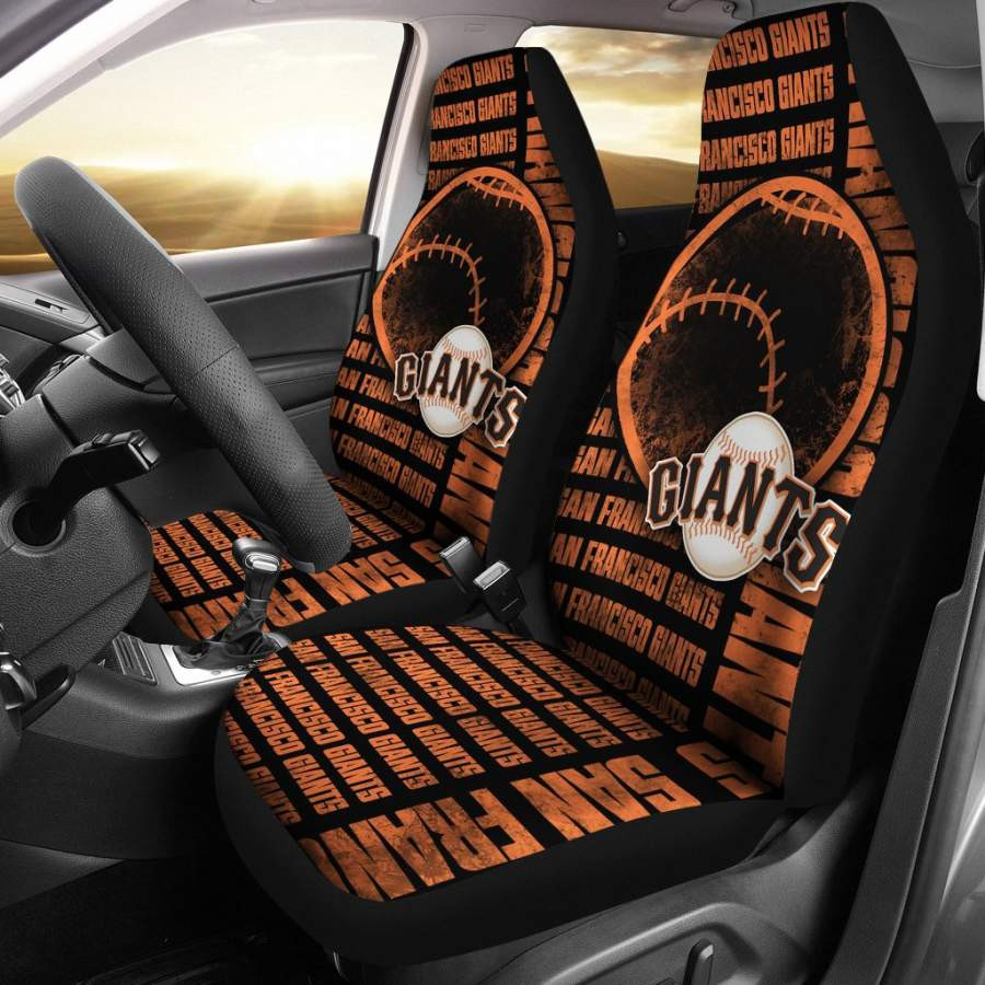Gorgeous The Victory San Francisco Giants Car Seat Covers CSC8583