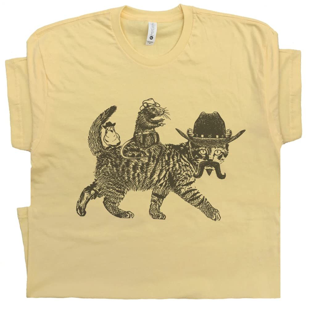 Shirt Ideas, Cowboy Cat T Shirt Meow …