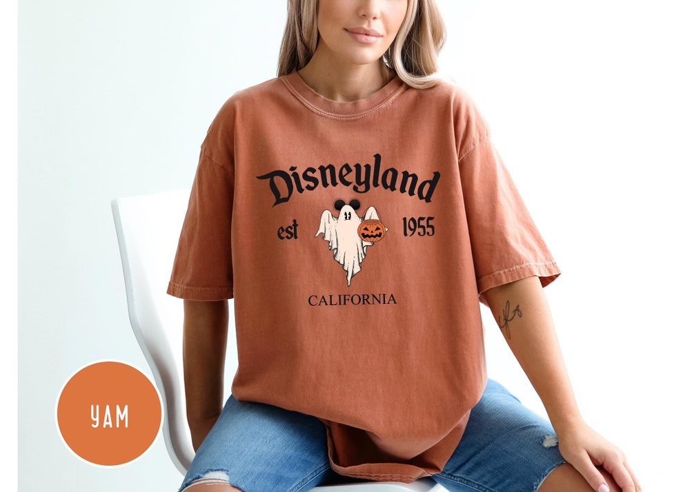 Comfort Colors Disneyland Halloween T-shirt, Sweatshirt, Hoodie, Disneyland Sweatshirt, Halloween Sweatshirt, Mickey Halloween, Disneyland Vacation Shirt, Ghost Shirt