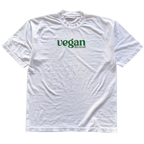 Vegan Breakfast Text Tee Shirt Outfi &hellip;