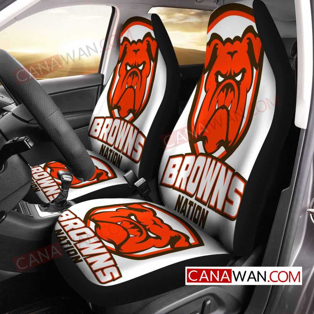 Cleveland Browns Car Seat Cover Set CSC7680