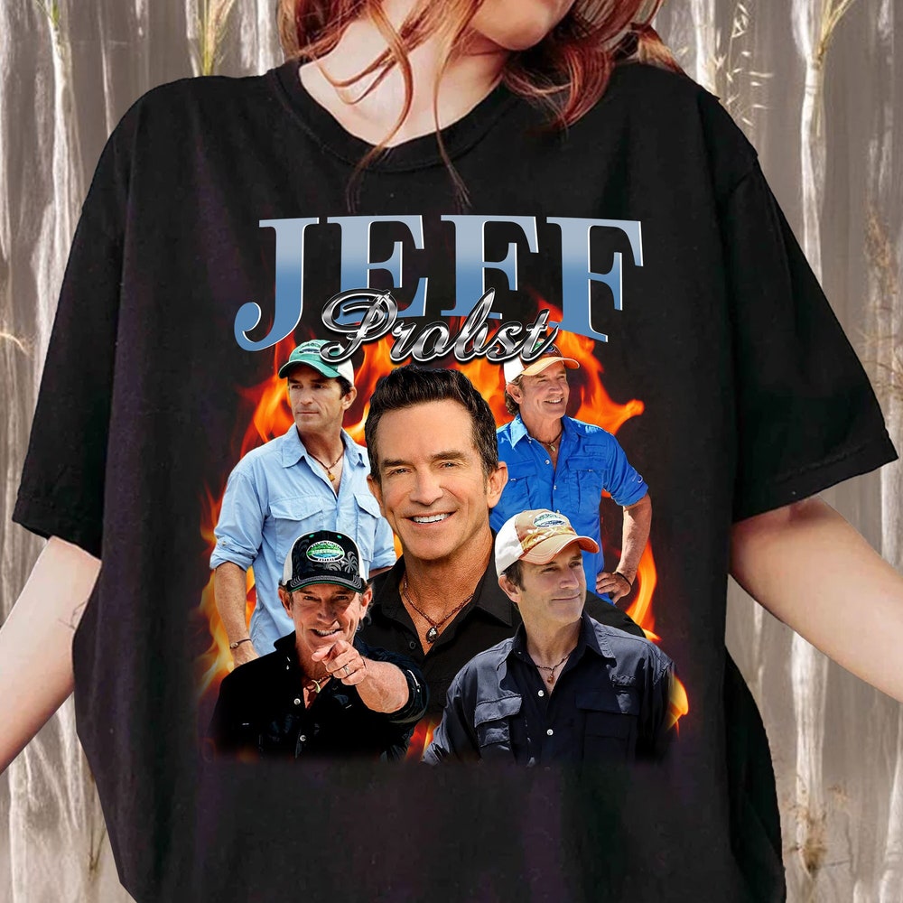 Vintage Jeff Probst Shirt, Jeff Probst Presenter Homage Sweatshirt, Television Presenter Tee,Tv Producer Shirt Hoodiehome Store Everstyletees