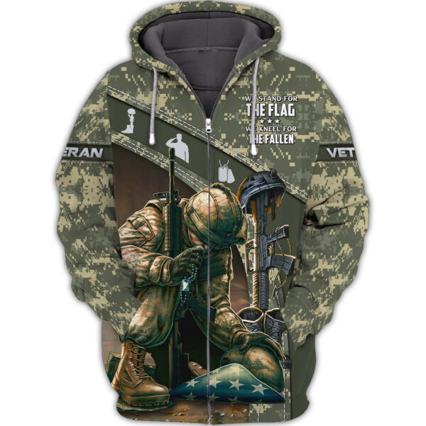 Veteran Shirts Gift For Military Soldier We Knew For The Flag We Knew For The Fallen Hoodie Tshirt Hoodie Tshirt