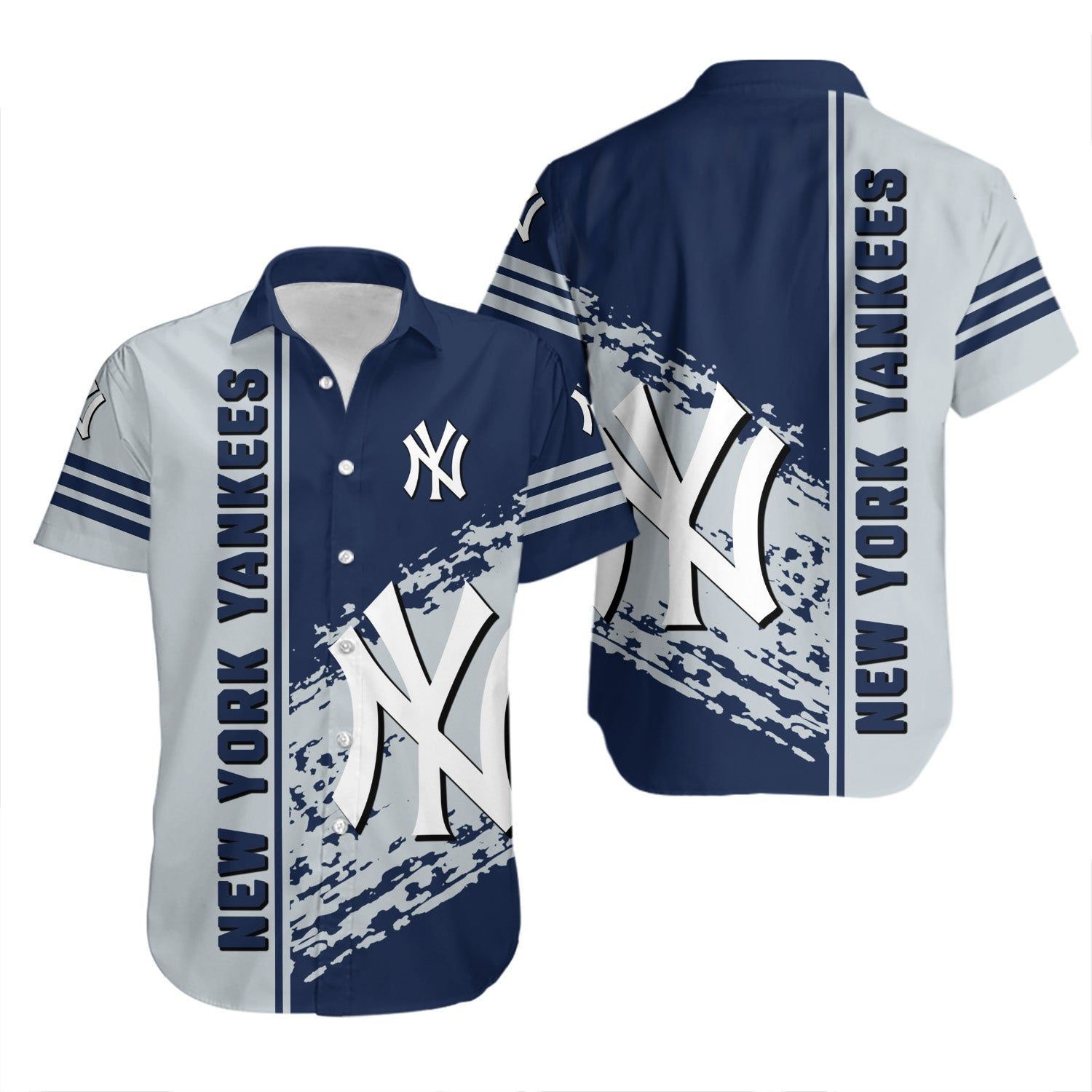 New York Yankees Hawaiian Shirt Quarter Style – Mlb