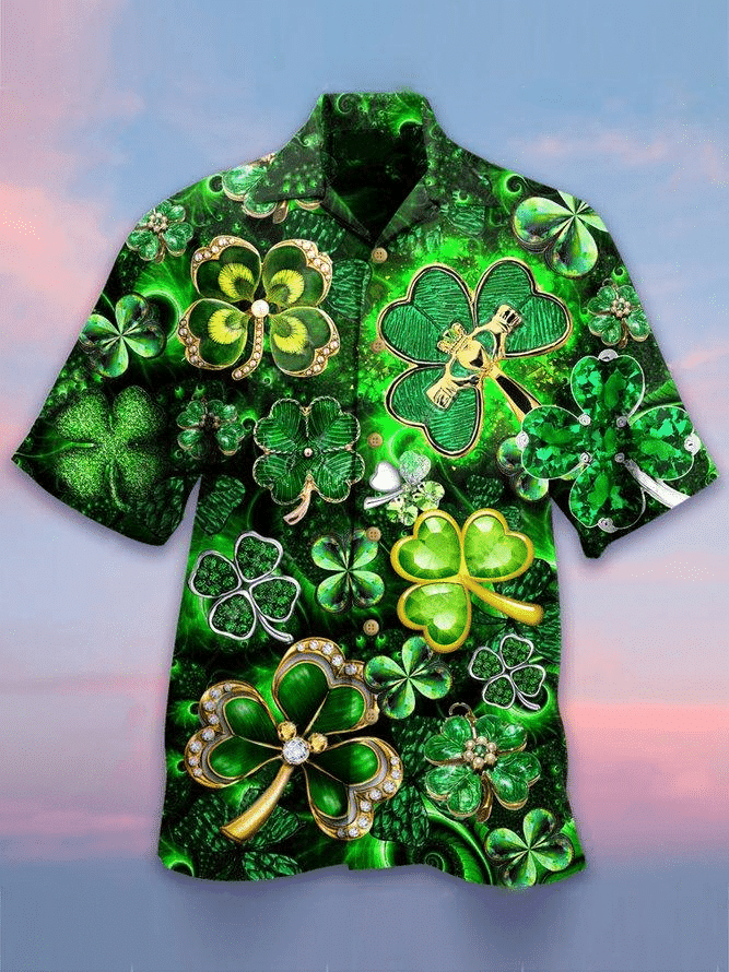 Happy St Patrick’S Day Hawaiian Shirt