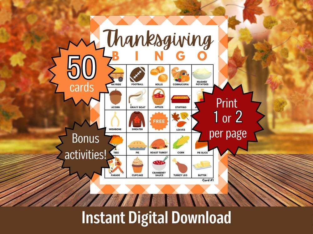 Thanksgiving Bingo, Printable Thanksgiving Bingo Cards, Thanksgiving Bingo For Kids, Thanksgiving Bingo Cards, Printable Thanksgiving Bingo Hoodiehome Store Blueshirtfarm