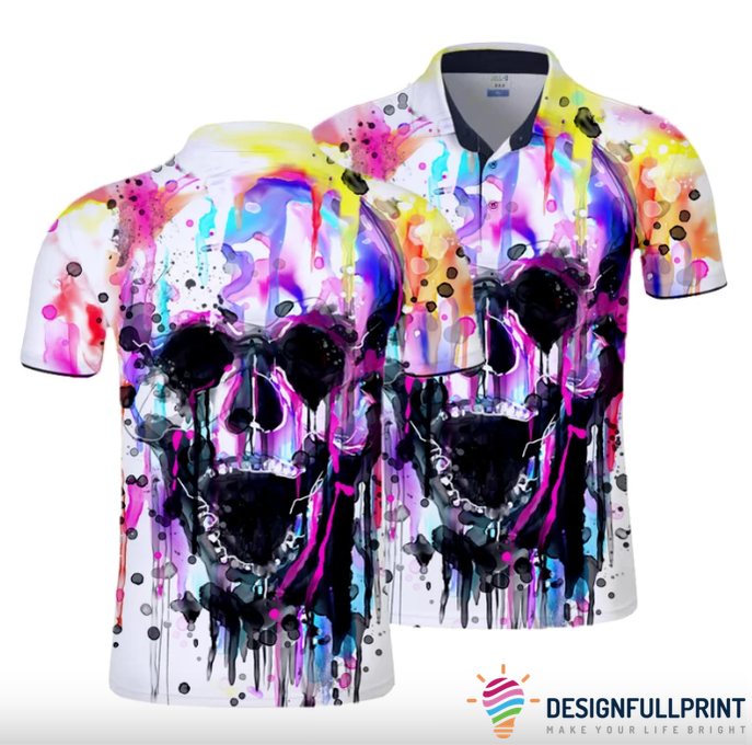 Skull Gift The Color Melted Skull Po &hellip;