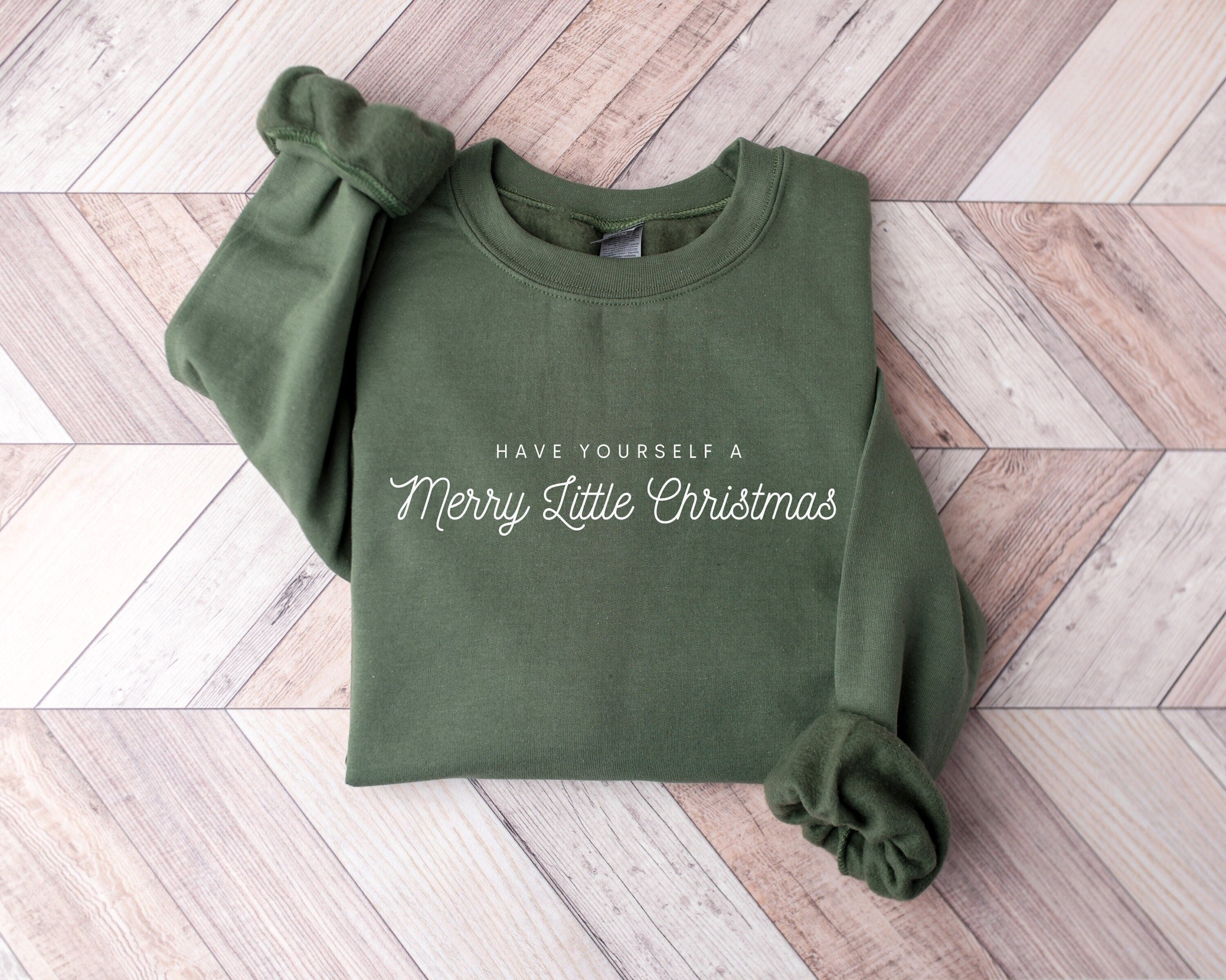 Merry Christmas Sweatshirt, Womens Christmas Shirt, Merry And Bright Christmas Sweater, Christmas Crewneck, Minimal Christmas Shirt Xmas Tee - Christmas Gift Ideas