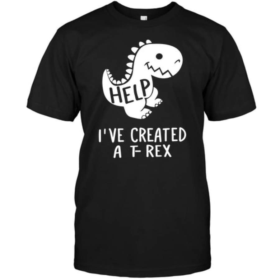 Help I’ve Created A T-rex T-sh …