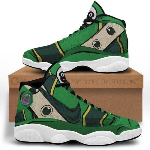 Mha Froppy Jordan 13 My Hero Academia Anime Shoes Sport Sneakers