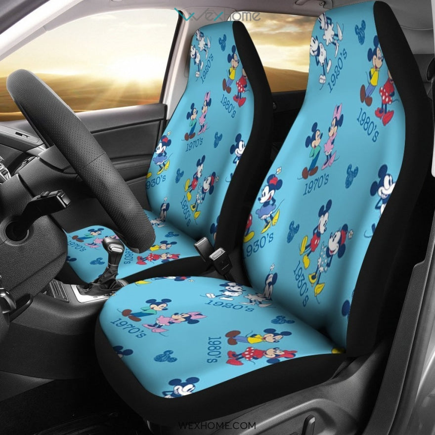 Peckshirt Style Disney Cartoon Mickey Mouse Car Seat Covers Best Car Gift 2021