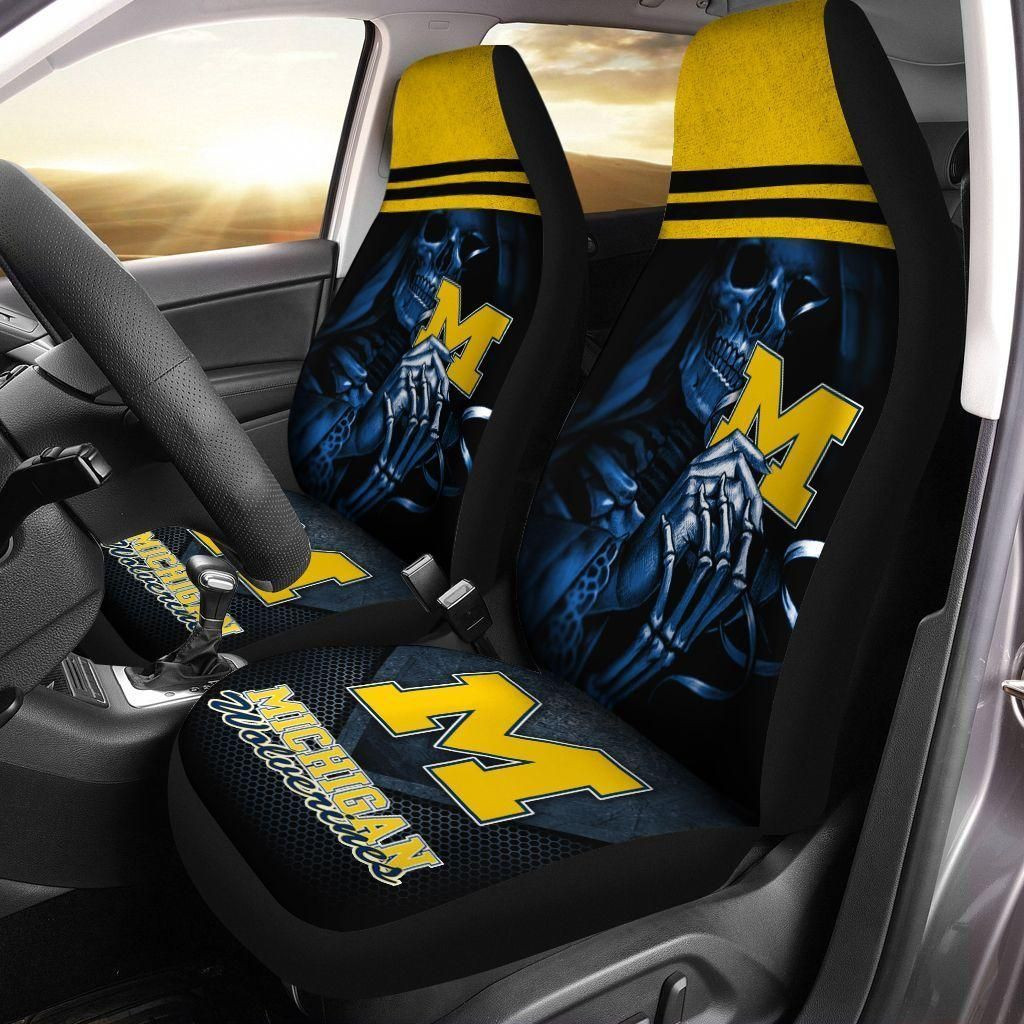 Michigan Wolverines Car Seat Cover Set CSC6523