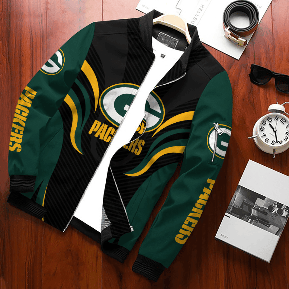 Green Bay Packers Unisex Bomber Jacket BJ1090