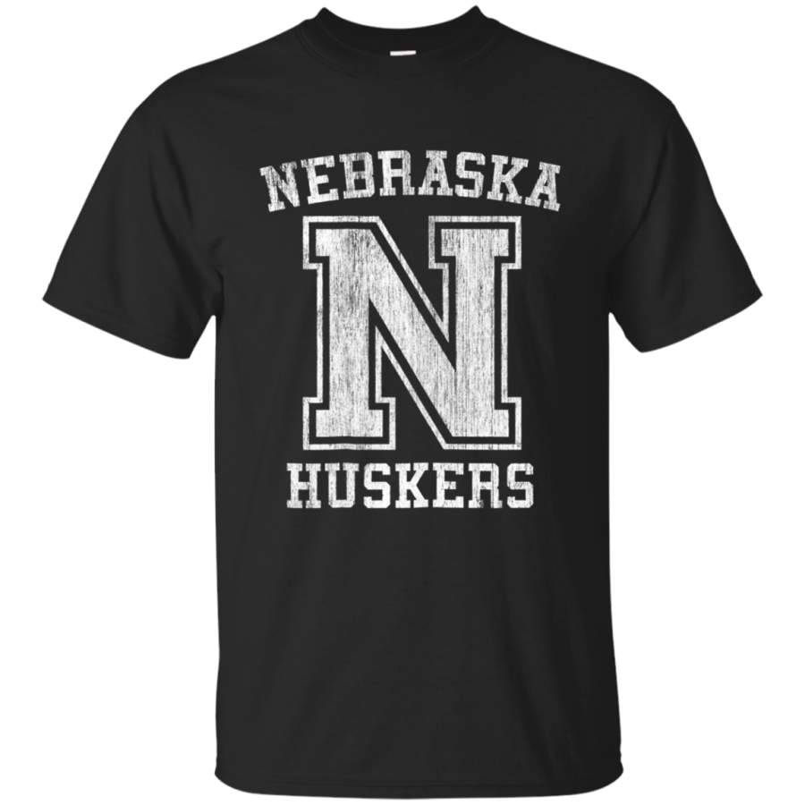 AGR Nebraska huskers distressed tee retro vintage T-Shirt