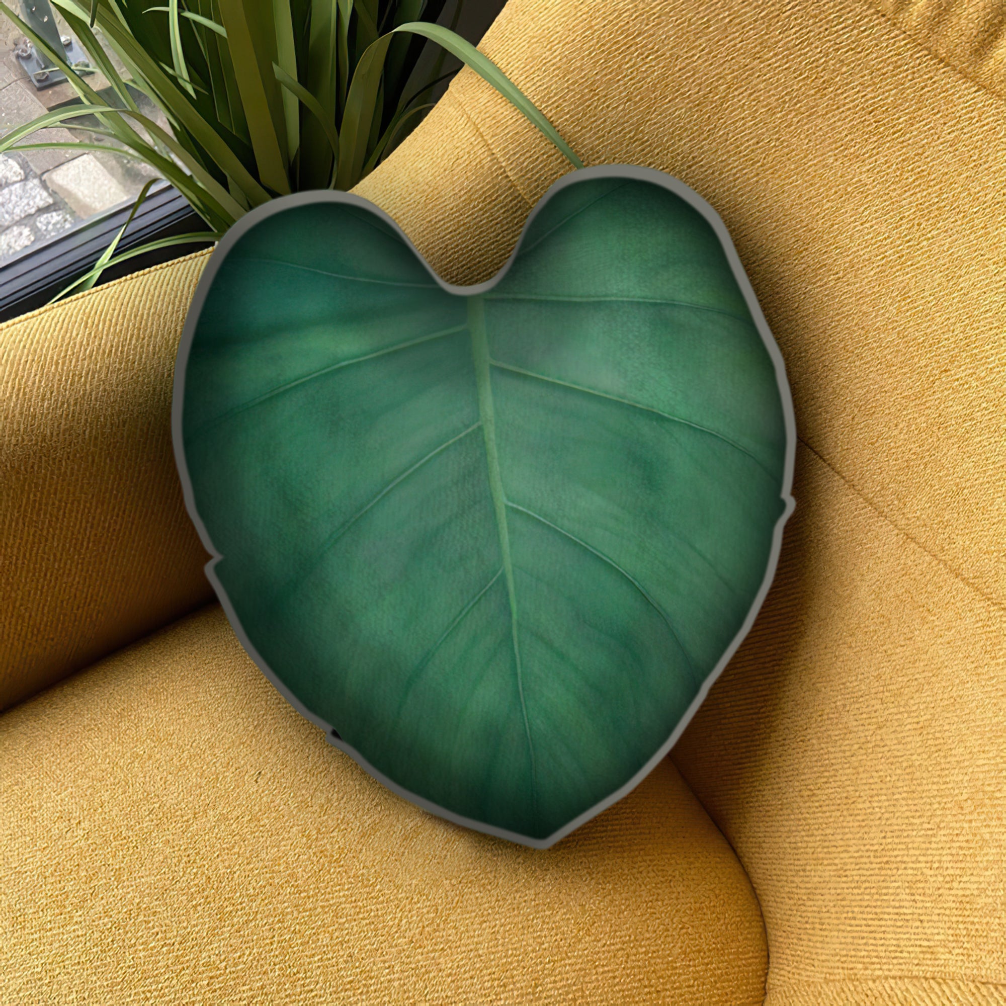 Monstera Leaf Pillow Best Gift For G …