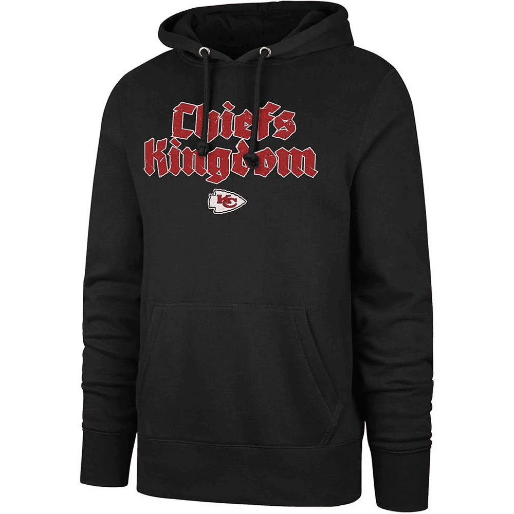 Kansas City Chiefs Regional Headline Black Pullover Hoodie