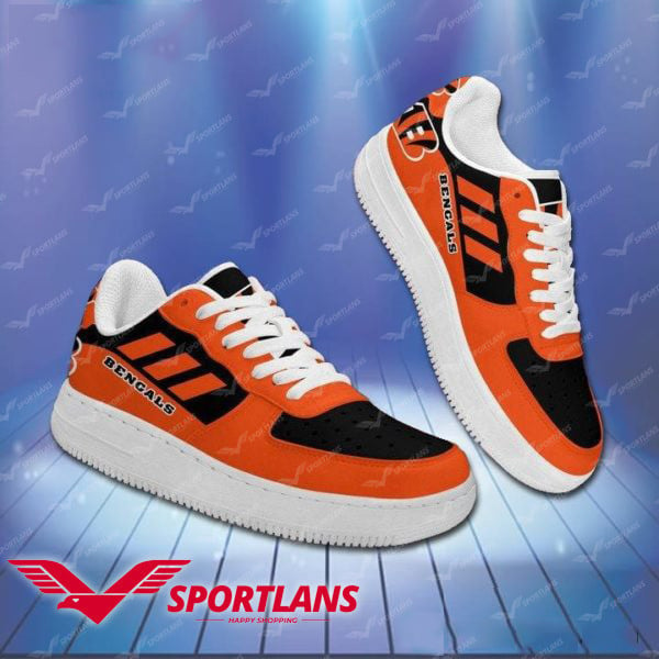 Cincinnati Bengals NFL Personalized Air Force 1 Shoes Fansatic OCT