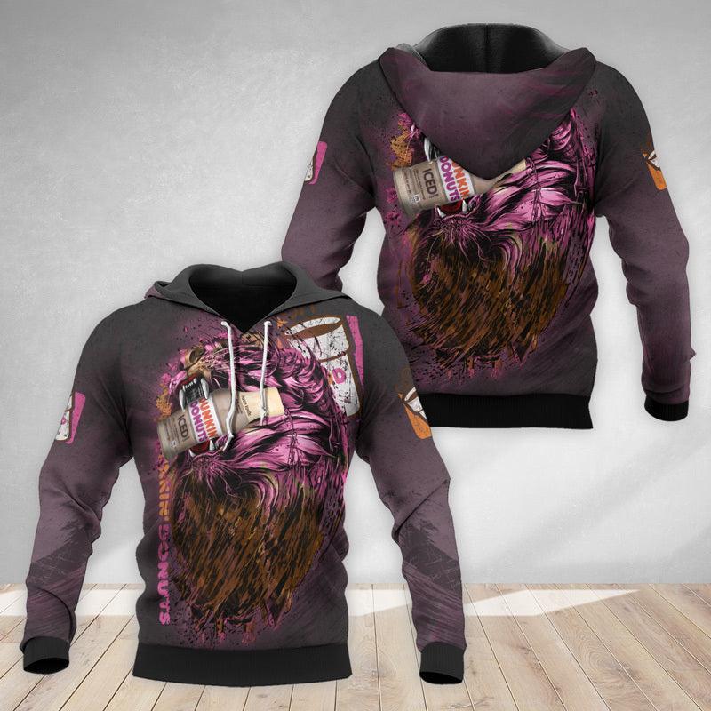 The Roaring Lion Dunkin Donut Hoodie & Zip Hoodie