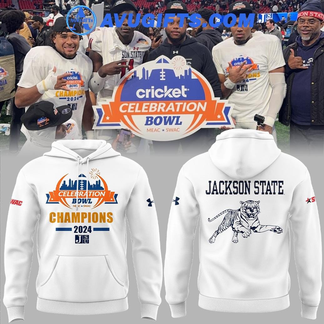 Jackson State Cricket Celebration Bowl 2024 Limited Edition Hoodie – Zip Hoodie 3D Aop Shirt