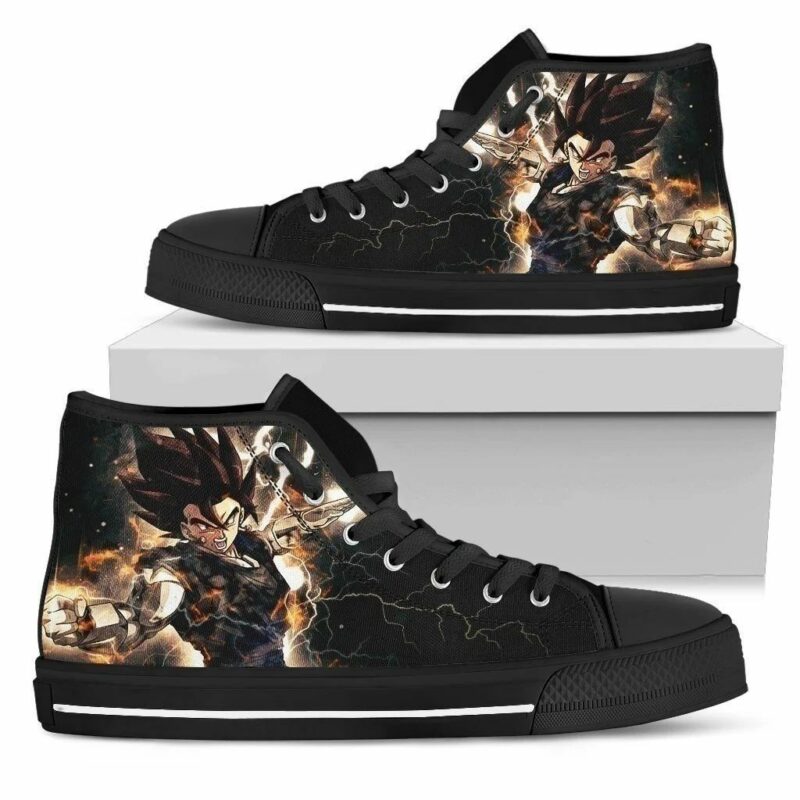 Vegeto Dragon Ball Sneakers High Top For Fan High Top Shoes Onlytee