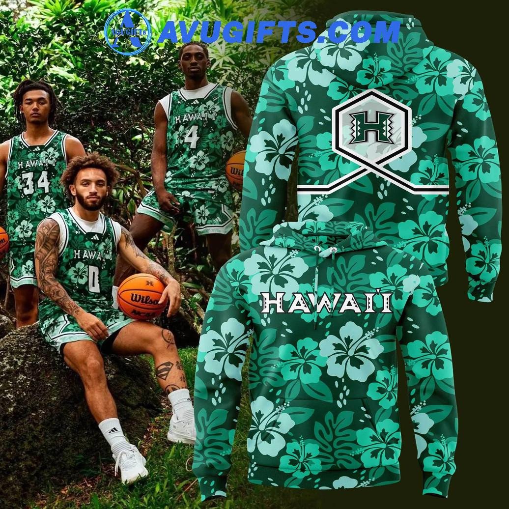 Hawaii Rainbow Warriors New Uniform 2024_25 Limited Edition Hoodie – Zip Hoodie 3D Aop Shirt