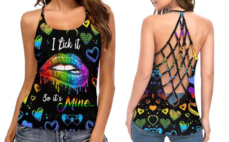 Lgbt Pride Gift For Lgbt Rainbow Lip &hellip;