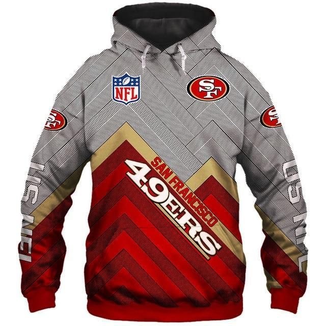 San Francisco 49Ers 3D Hoodie