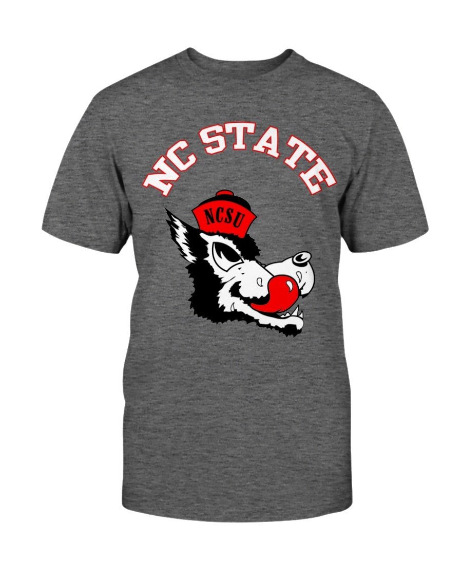 Nc State Wolfpack Retro Brand Vintage Wolf Head Tri Blend T Shirt 072821