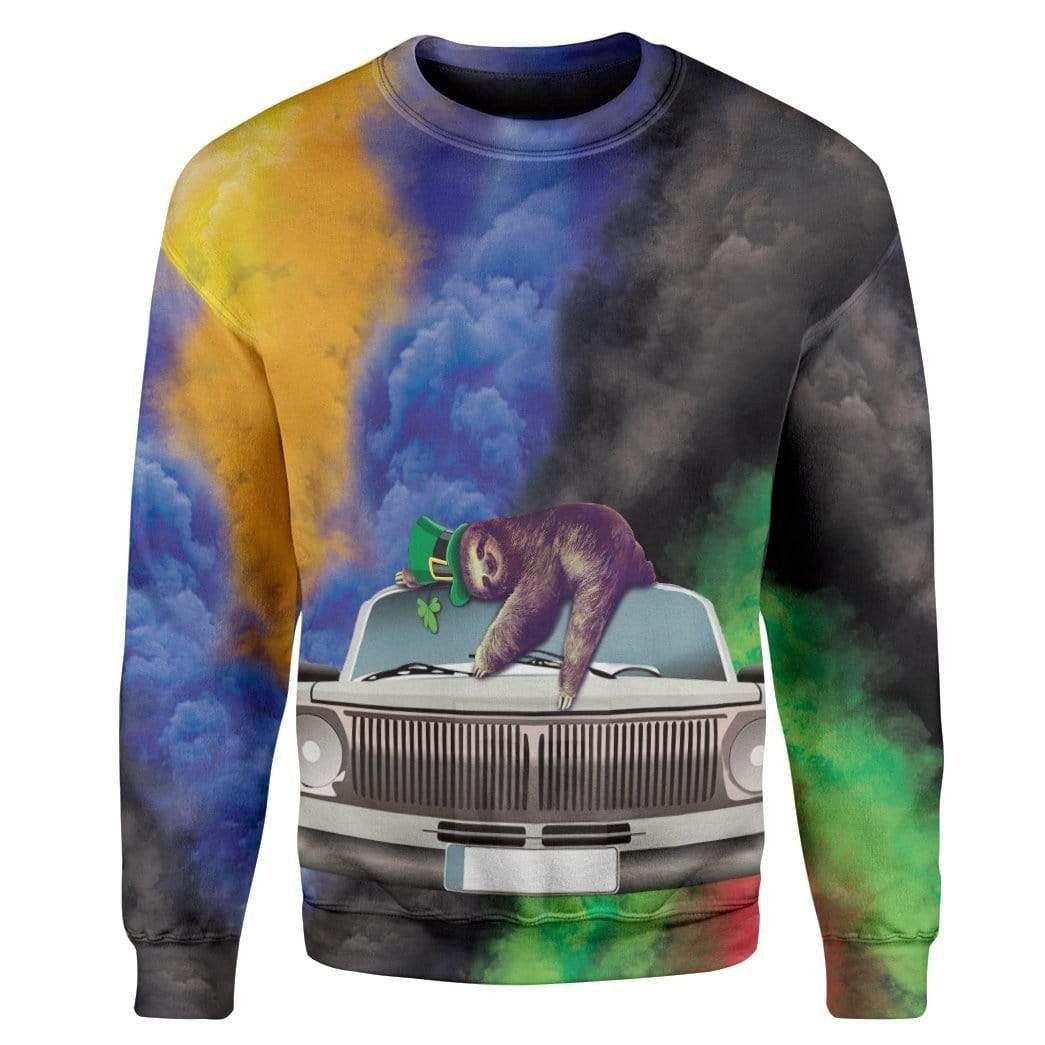 Fast Sloth St Patrick’S Day Custom Cosplay Sweatshirt Qt308082