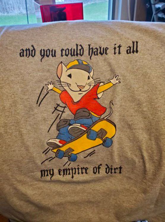 Stuart Little Rat And You Could Have It All My Empire Of Dirt Johnny Cash Hurt Nine Inch Nails Shirt Outfit