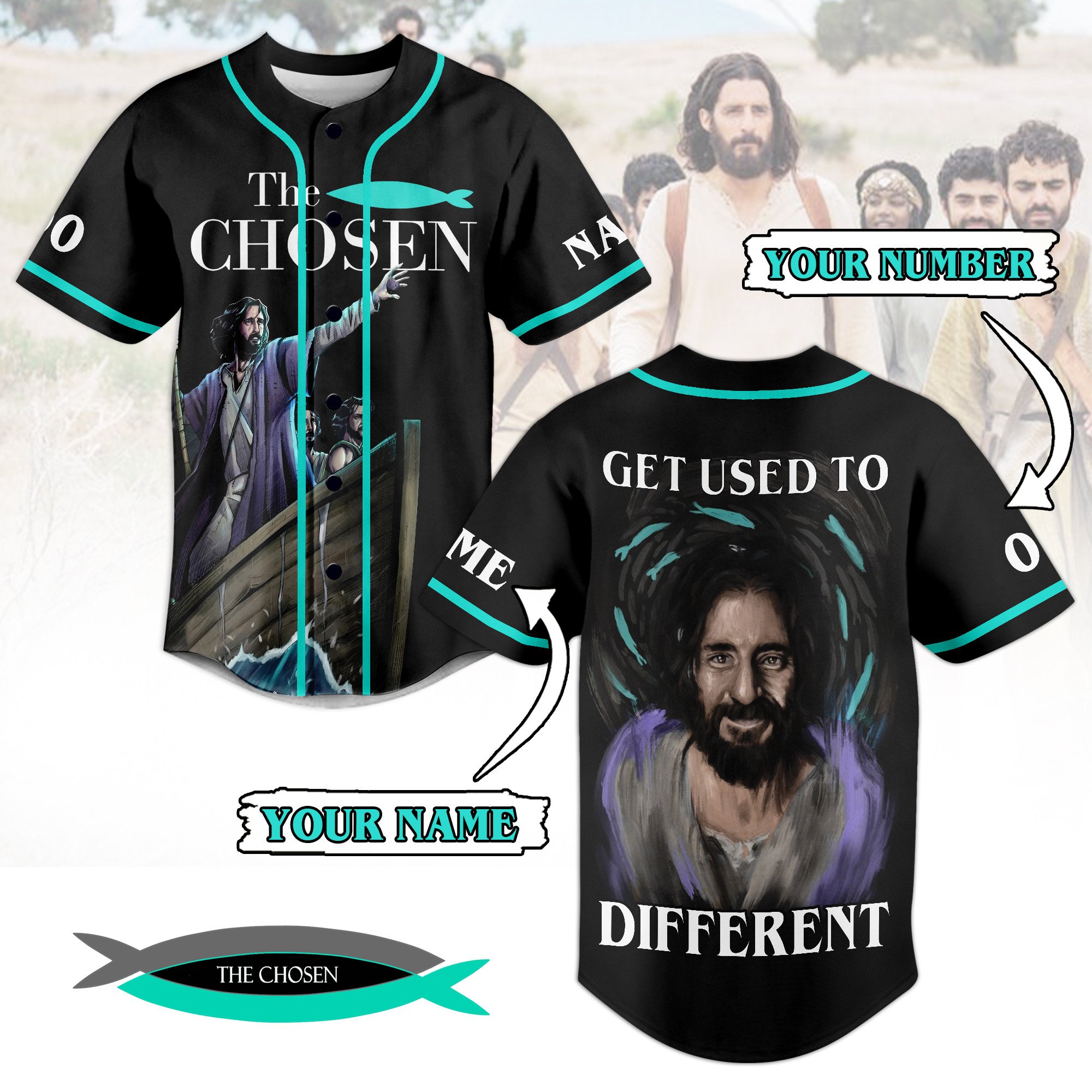 Merchcustom The Chosen Baseball Jersey For Fans