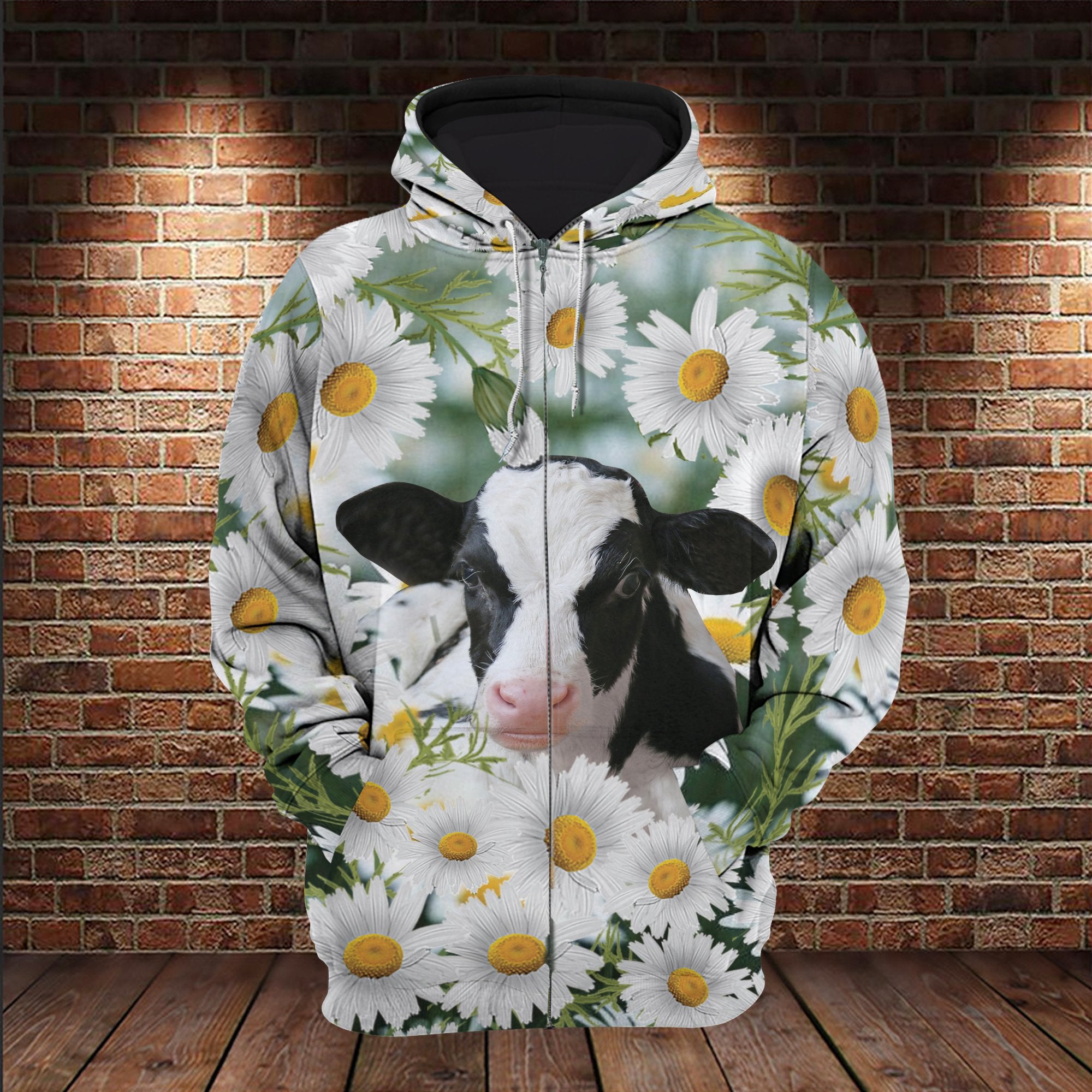 Daisy Flower Baby Cow Love Farm 3D A &hellip;