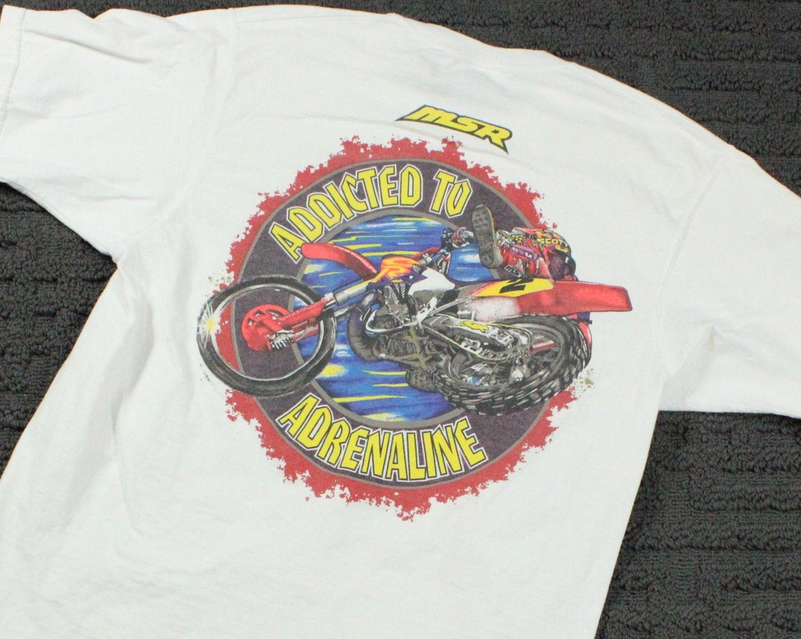 Racing T-Shirt / 90S Motocross / Dirt Bike / Vintage Usa