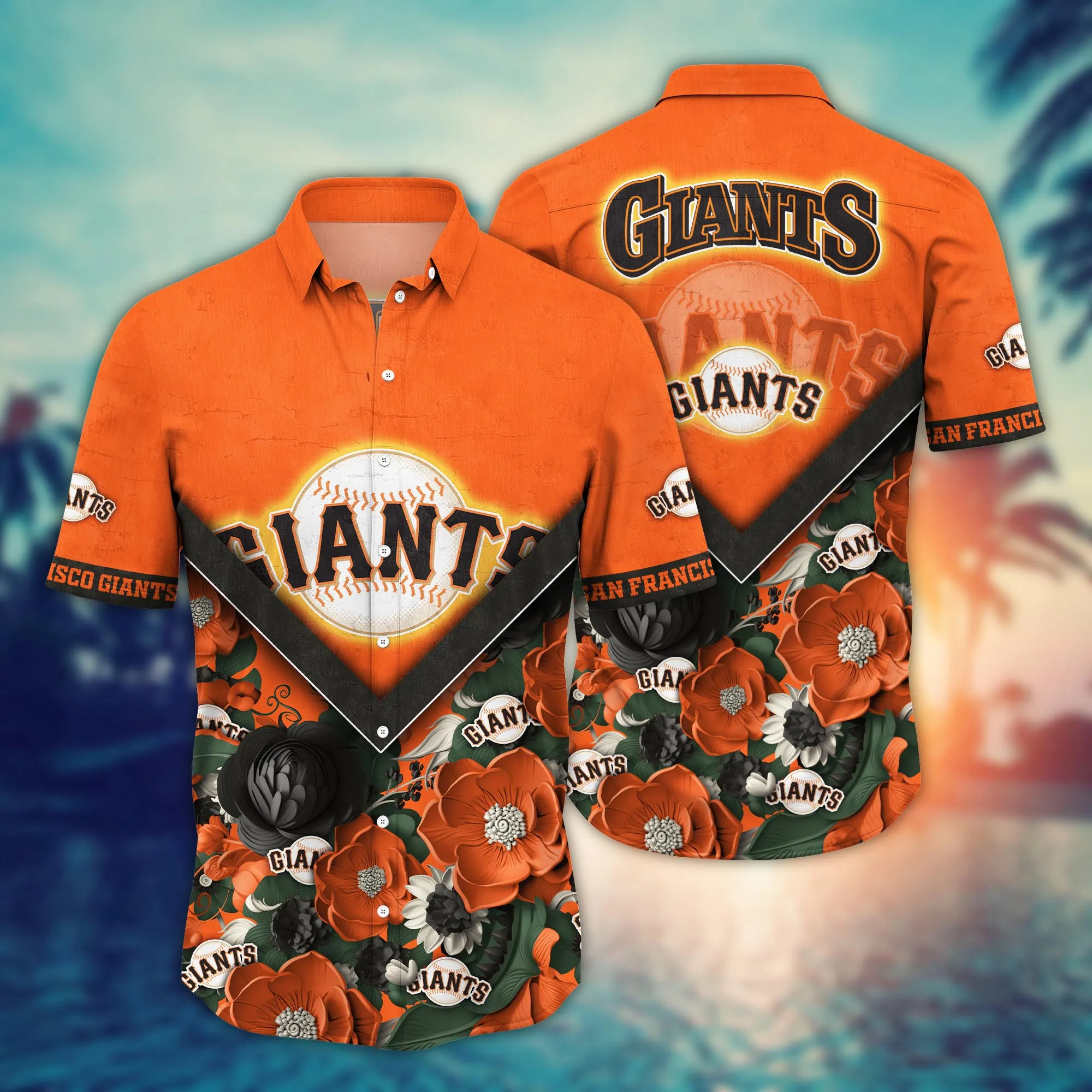 San Francisco Giants Mlb Hawaiian Shirt Custom Heat Aloha Shirt