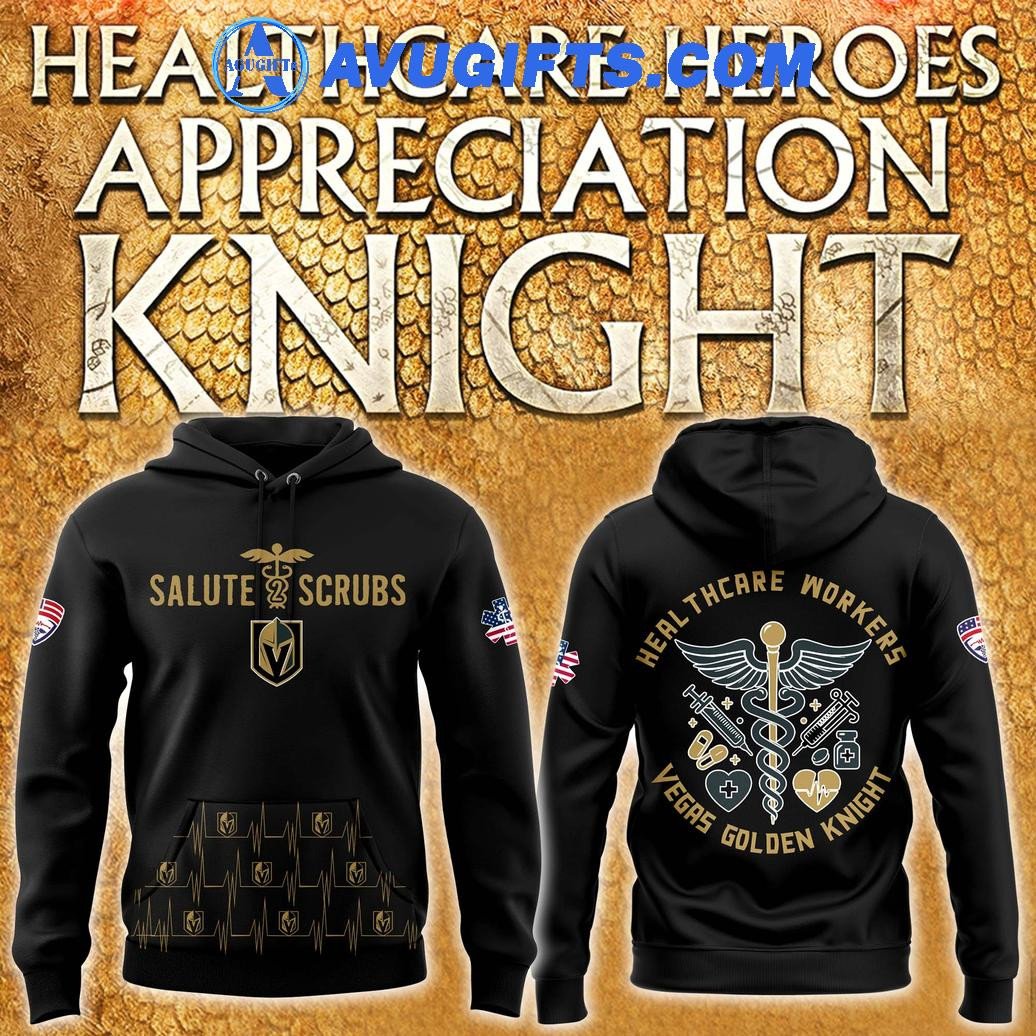 Vegas Golden Knights X Healthcare Appreciation Night Limited Edition Hoodie – Zip Hoodie 3D Aop Shirt