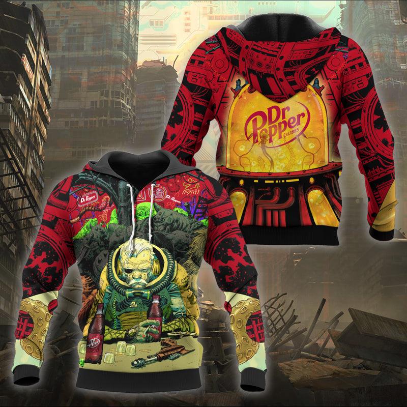 The Old Man Of Fear Agent Drink Dr Pepper Hoodie & Zip Hoodie