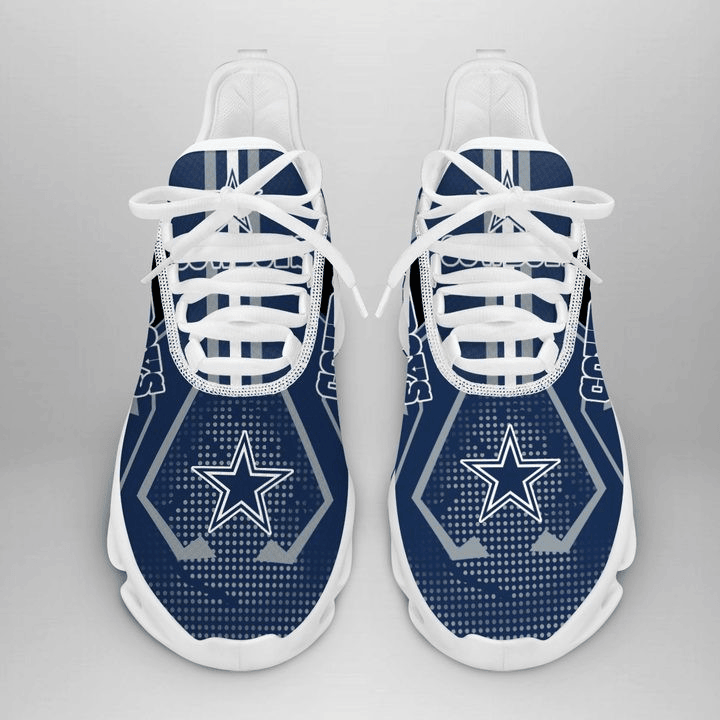 Dallas Cowboys Blue Black Max Soul Shoes Sport Sneakers MS691